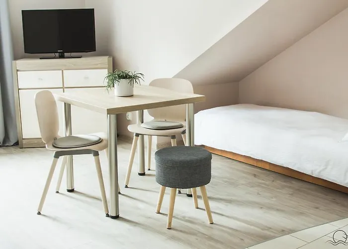 Lägenhet Aquarium - Komfortowe Nad Samym Morzem