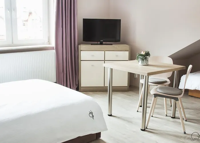 Lägenhet Aquarium - Komfortowe Nad Samym Morzem *